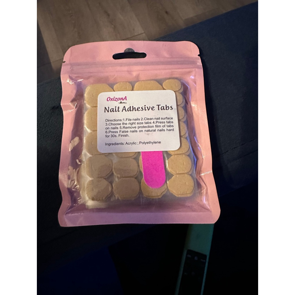 Women's Oxizona Beige Press-On Adhesive Tabs (20 sheets) - Picture 4 of 5